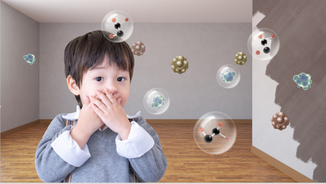 告别甲醛焦虑！百适涂无机涂料守护家人呼吸健康