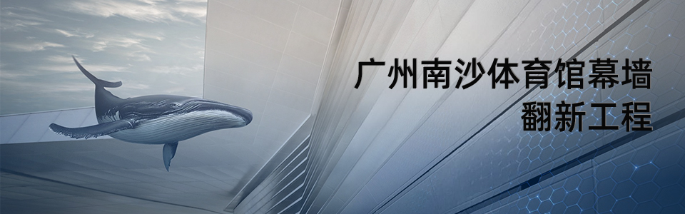 广州南沙体育馆 广州南沙体育馆幕墙翻新